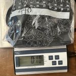 Cynthia Rowley Merino Wool Cardigan Gray Beaded Embellished Sweater Women Small Photo 10