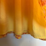Marie Oliver  Yellow Ditsy Floral Sailor Ruffle Tiered Mini Sun Dress Bold Medium Photo 6