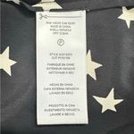 Equipment  Femme Layla Cami Women's Small Black White Silk Stars Strappy V-Neck Photo 6