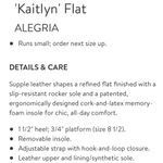 Alegria  “Kaitlyn” Black Leather Mary Jane Shoes Size 37 Photo 13