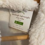 Pottery Barn NWT  Marleigh Lightweight Cozy Robe Womens Size Small White Sherpa Photo 2