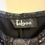 Taboo  black sequin rouched mini dress Medium Photo 3