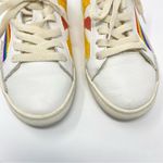 Soludos  rainbow wave sneakers‎ size 5 leather upper Photo 3