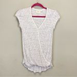 Anthropologie Maeve Leila Striped Cap Sleeve Wrap Top Size XS Photo 2