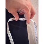 Papell Boutique Vtg  Y2K Navy Sleeveless Dress 10 Petite Keyhole Back Old Money Photo 5