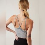 Athleta NWT  Aurora Seamless High Neck Crop Tank, Small Photo 1