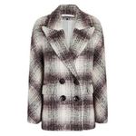 Veronica Beard Veronica Beard Deena Plaid Double-Breasted Dickey Coat Photo 3