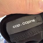 Cop Copine Black Teal Zip Up Pencil Skirt Womens 6 Modest Straight Fall Photo 4