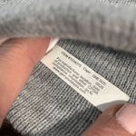 Gerry woMen's Gray Silver Striped Metallic Acrylic Knit Beanie Hat One Size Photo 1