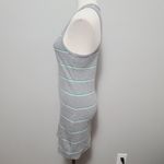 Vans Lineation gray green ribbed stripe racerback tank dress size small Photo 4