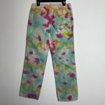 Columbia  Sportswear Size 8 Womens Tie Dye Tye Pants Slacks Straight Khaki Photo 5