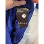 Reiss Freya Twist Bodycon Dress in Cobalt Blue.a22 Photo 4