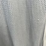 Free People  Sz XS Ventura Thermal Top Waffle Knit Long Sleeve Sky Blue High Low Photo 10