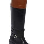 st. john's bay Sz 6.5M St.John’s Bay Brown and Black Color Block Boots NWT $80 MSRP Photo 0