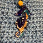 Handmade  Blue Crochet Tote Bag Photo 1