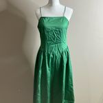 Misook  XS square neck midi dress emerald green Photo 10