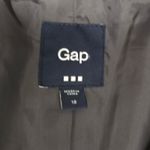 Gap  Grey Blazer Navy Trim Blazer Size 12 Old Money Preppy Academia Classic Photo 5