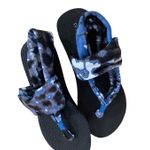 Rampage Sandals Boho Tie Dye Bandana Womens 6 Flats Photo 3