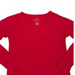 American Eagle  Soft & Sexy Long Sleeve Basic Coral Shirt Size Women's XS Photo 1