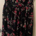 Torrid 1 Blue Floral Removable Straps Strapless Dress Plus Size 1x 14-16 NWT Photo 0