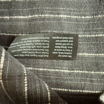 Eileen Fisher  Organic Linen Delave Pinstripe Shift‎ Dress Photo 6