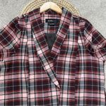 Torrid NWT Studio Women’s Parker Studio Crepe Blazer in It Girl Plaid Multi 1X Photo 3