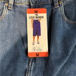 Steve Madden NWT Indigo Denim Skirt long, slit in front. Size M Photo 5