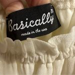 Basically Me  Cream Embellished Lightweight Off Shoulder Lined Dress Nightgown M Photo 8