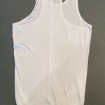 Hashtag muscle tank top, white, generous‎ size small White Photo 0