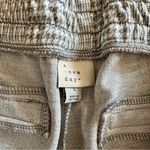 A New Day  Dress Pants Size Large Herringbone Knit Pull On Pockets Elastic Waist Photo 2