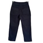 Everlane NWT  Sz 2 The Organic Straight Leg High Rise Pant in Navy Blue Photo 2