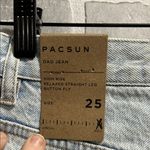 PacSun NWT  Dad Jean High Rise Relaxed Straight Leg Button Fly Women’s Size 25 Photo 5