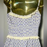 Sky to Moon floral ruffle mini dress size M White Size M Photo 3