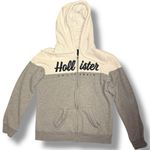 Hollister Vintage Y2K Women’s Grey And White Zip Up Jacket Size M Photo 1