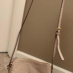 Kate Landry Small Cream Alligator Skin Crossbody Photo 0