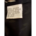 Talbots ‎ Size 16 Black Floral Print 100% Silk Midi Skirt Elegant Photo 4