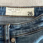 Rag and Bone Dre Low Rise Slim Boyfriend Jeans 26 Pismo W/ Holes Womens Denim Photo 2