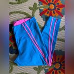 Lilly Pulitzer Luxletic Weekender High Rise Leggings Blue Flare Pink XXL Photo 2