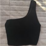 Aritzia Black One-Shoulder Top Babaton small Photo 1