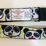 Panda Print GM Seat Belt Buckle Adjustable Waist Belt Black Photo 3