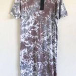 Mono B Clothing Mono B Tie Dye Tee Shirt Maxi Dress Photo 0