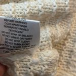 Sabo Skirt  M Knit Sweater Tank Swank Top Sleeveless Shell Cream Linen Cotton Photo 5