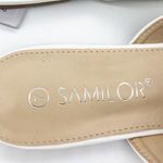 Revolve NWT Samilor White Bow Mule Sandal Flats Size 7 Bridal Round Toe Comfort Photo 4