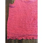 Sabrina carpenter x aerie smocked crop tank top size large Pink Photo 1
