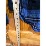 Rails  Hunter Shirt XS Midnight Blue Pink Plaid Button Down Soft Rayon Top Photo 5