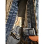 H&M Divided Women Skinny Jeans SZ 4 Medium Wash Distressed High Rise Button Zip Photo 1