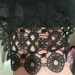 Wrangler  Western Boho Mini Dress Women Small Gauze Lace Ruffle Festival Crochet Photo 8