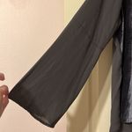 Faded Glory NWT  Dark Grey Velvet High Low Blouse XXL Photo 2