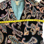 Béchamel Funky retro coll Multicolored black Paisley print blazer Excellent condition Measurement in pics Size L Photo 3