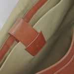 Cole Haan Brown Leather Messenger Bag WIth Laptop Compartment Photo 4